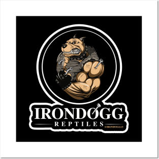 Irondogg Reptiles Die Cut Posters and Art